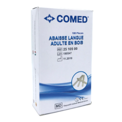 ABAISSE LANGUE EN BOIS ADULTE / 100