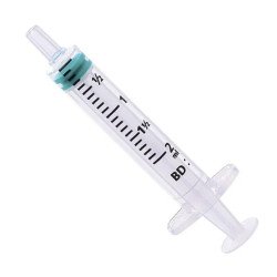 SERINGUE BD EMERALD 2 ML / U