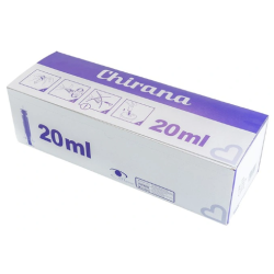 SERINGUE 2 CORPS CHIRANA 20ML / 100