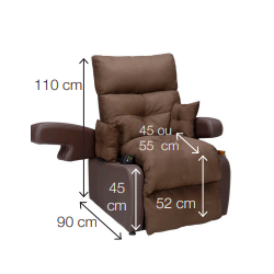 FAUTEUIL RELEVEUR COCOON 2 MOTEURS