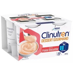 CLINUTREN DESSERT FRAISE x 4