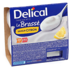 DELICAL DESSERT BRASSE CITRON / 4
